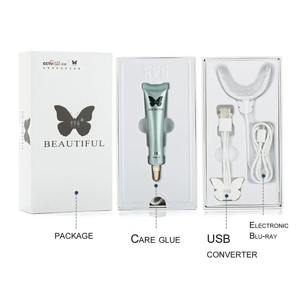 

Compact Size Smart USB Dental Teeth Instrument Set Professional Soft Silicone Waterproof Teeth Whitening Dental Care Tools