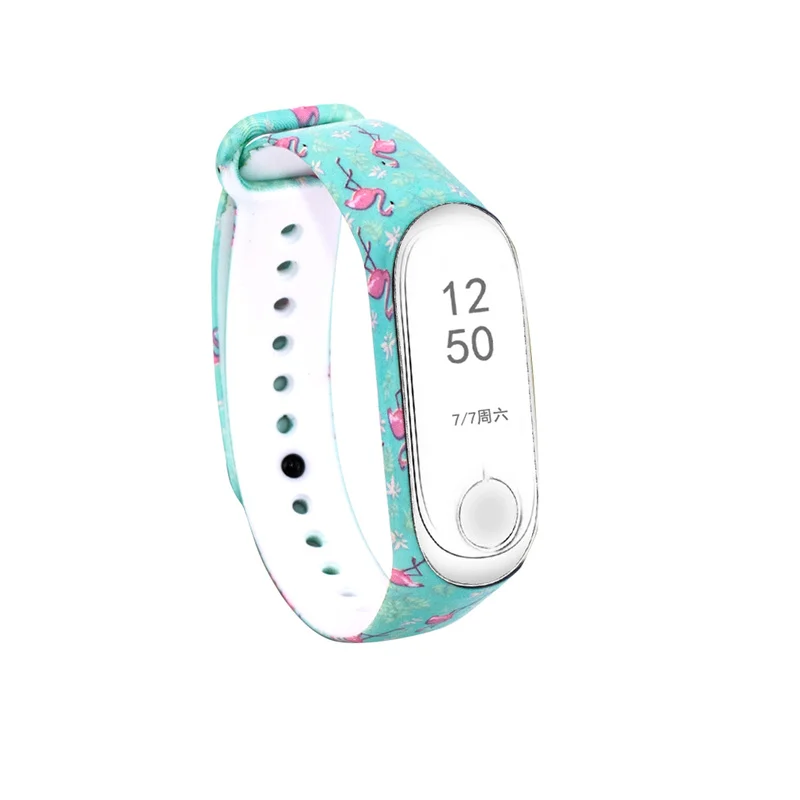 1 шт. силиконовый ремешок для браслета Xiaomi Mi Band 3 4|Смарт-аксессуары| |