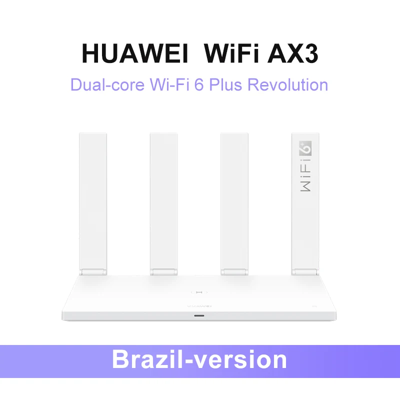 internet amplifier booster Brazil Version HUAWEI WiFi AX3 Pro Four Amplifiers 3000 Mbps AX3 Quad Core WiFi 6+ Wireless Router WiFi 5 GHz Repeater Dual-Band wifi amplifier 5g Wireless Routers