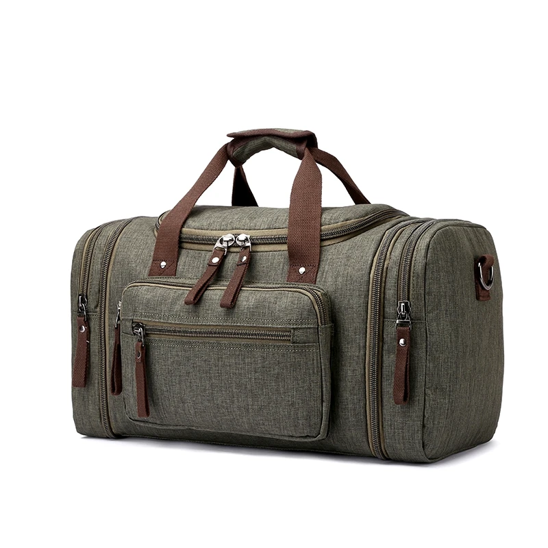 

Travel Bag Water-Repellent Outdoor Bag Canvas Shoulder Bag Large-Capacity Handbag