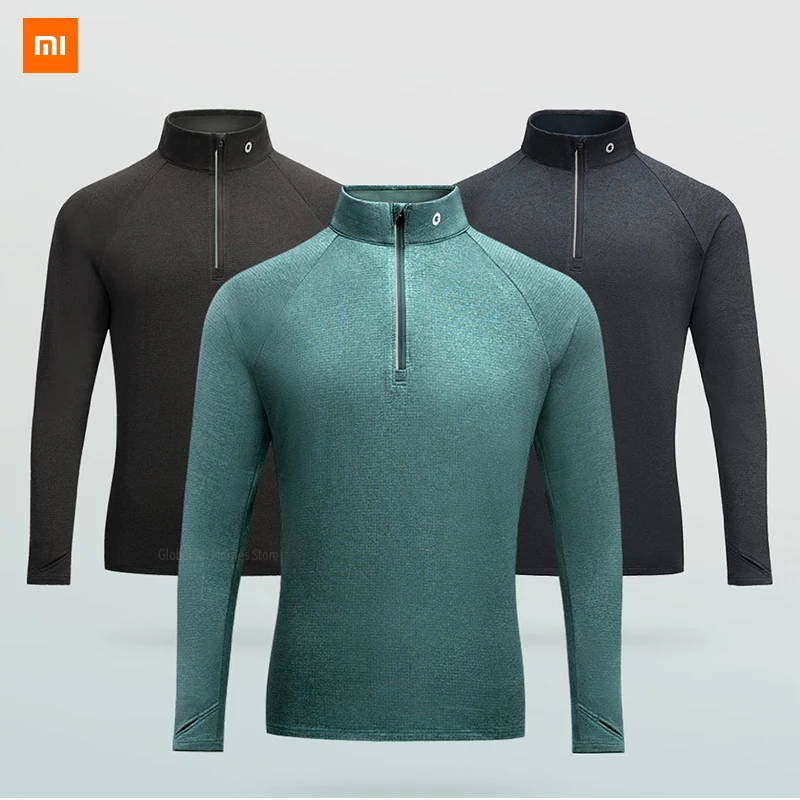 

Xiaomi Mijia Amazfit one-way wet long-sleeved T-shirt 2 generation sports breathable quick-drying warm soft running outdoor