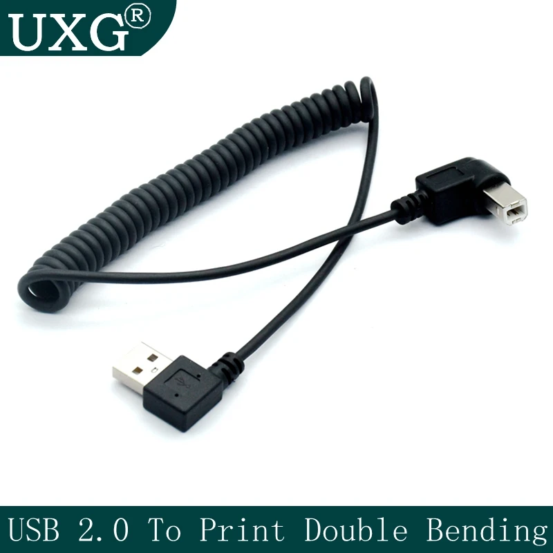2x Adattatore USB C 90 Gradi A Forma Di L - Maschio/femmina Nero - USBC2-Black