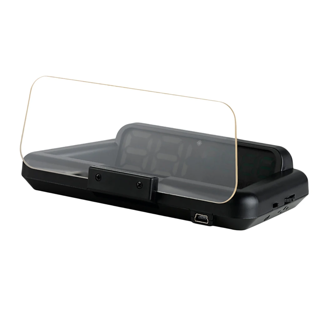 Car Head Up Display Multi-Color Speedometer Windshield Projector -40-80℃