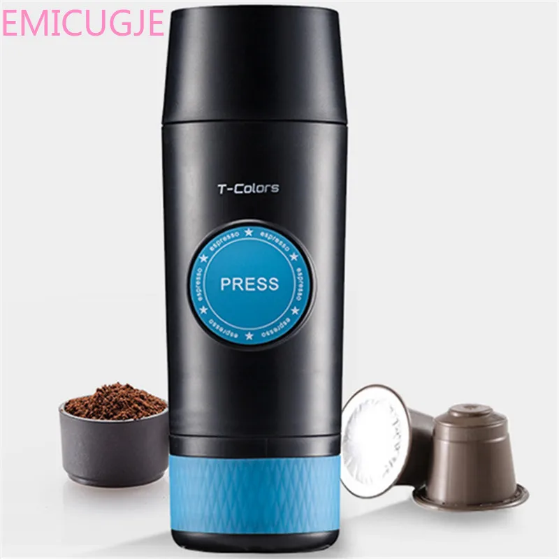  Coffee Machine Mini Espresso Coffee Capsule Cup T-Colors CF-1701 Mini Concentrated Portable Electri