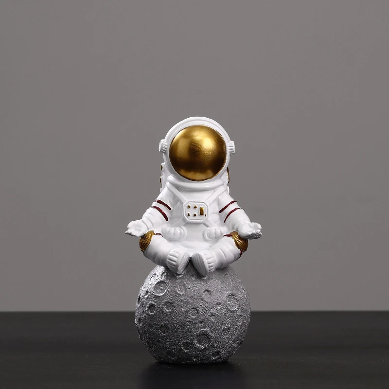 Европейская статуя космонавта домашняя статуя героя космонавта офисный Декор Миниатюрные модели креативные фигурки ремесла