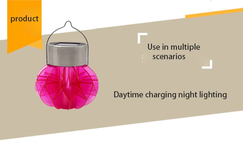 Solar Colorful Hanging Lights LED Light Induction Lawn Garden Lights Daytime Night Illumination Garden Lights