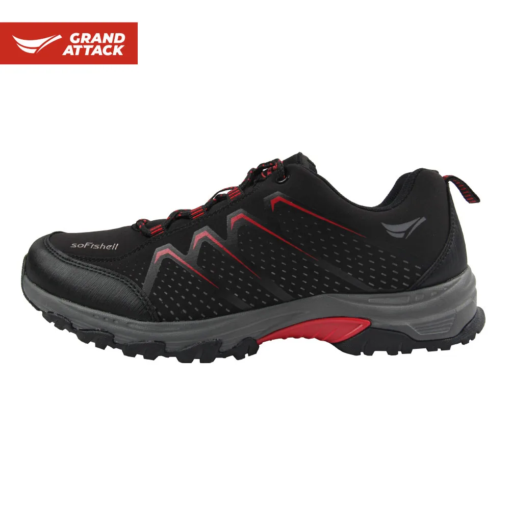 Grand Attack High Quality Mens Soft Shell Outdoors Walking Hiking Trekking Backpacking Lightweight Shoes Lace Up shoe | Обувь