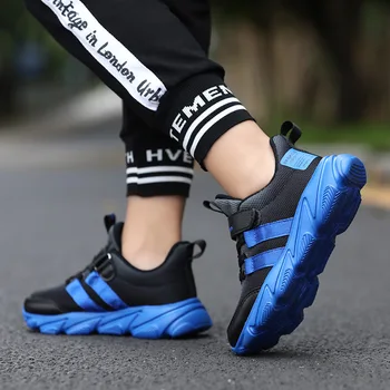 

Children's Shoes Boys 2019 Autumn New Breathable Mesh Shoes Non-slip Wear-resistant Fashion Children's Sports Shoes Sneakers