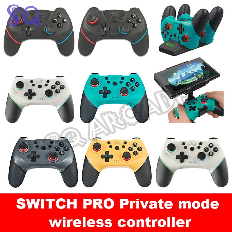 

Hot Wireless Bluetooth Gamepad N-Switch, Switch Pro Controller Wireless Switch Controller Switch Remote Gamepad Joystick