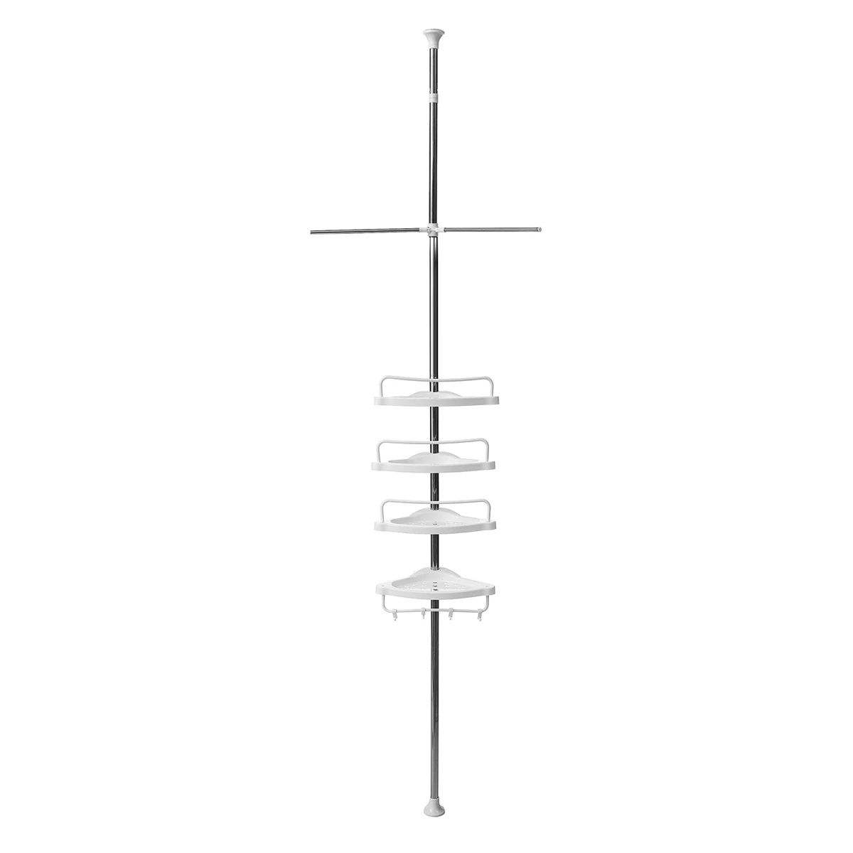 

Hot Bathroom Wall Corner Storage Rack Holder Shelf Triangular Rack Organizer Shampoo Soap Cosmetics Basket Stand Folding NO Dril