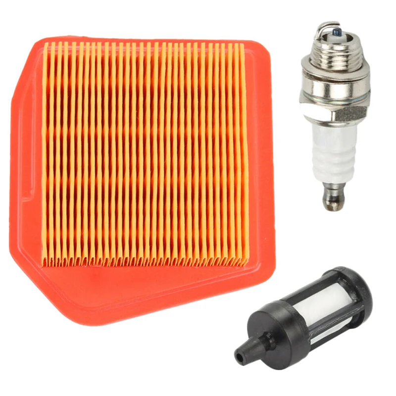 1*Air Filter+1*SARK Plug-In+1*Fuel Filter For Stihl FS240 FS260 FS360 FS460 FR410 FR460 Trimmer 14072 BTT