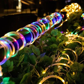 

Flexible LED Neon Light Strip Remote Control 8 Modes Multi Color Changing