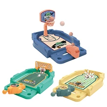 Mini juegos deportivos de mesa para niños, baloncesto, fútbol, juegos de bolos, juguetes para niños, regalos de Navidad, cumpleaños y Año Nuevo