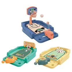Mini jeux de sport de table pour enfants, basket ball, Football, Bowling, cadeaux de noël, d'anniversaire, de nouvel an 