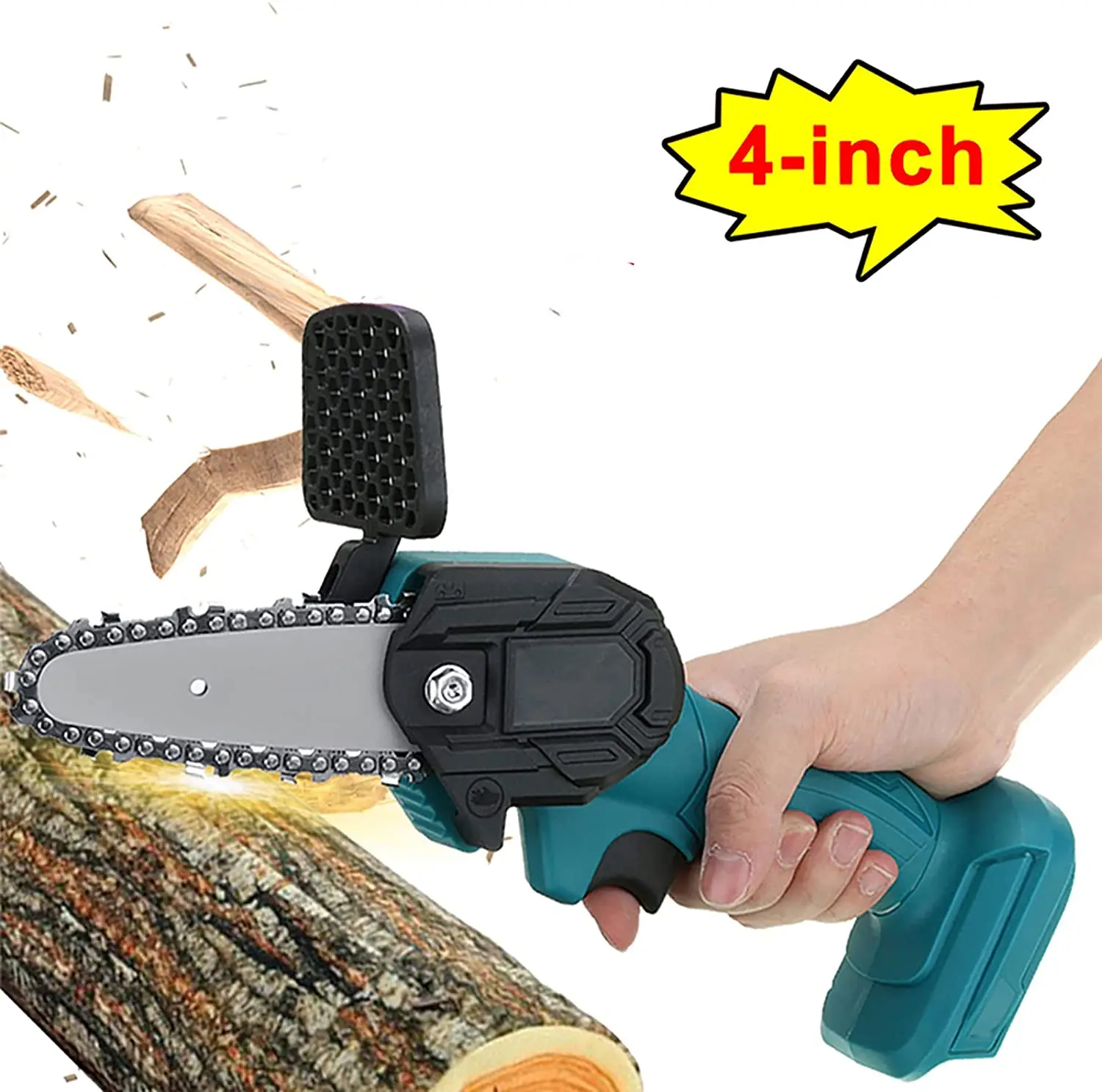 800w Mini Electric Saw Electric Chain Saw Pruning Onehanded Garden