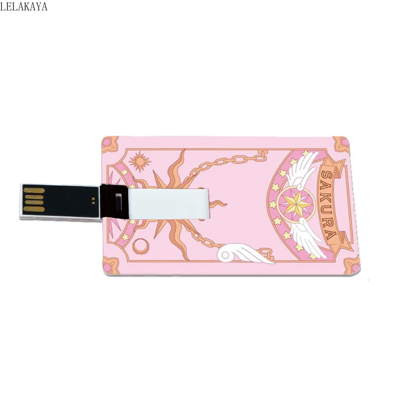 

Anime CardCaptor Sakura Action Figure Printed Cosplay Tarot Kullo The Clow Cards USB Flash Drive U Disk Memory Stick Accessories