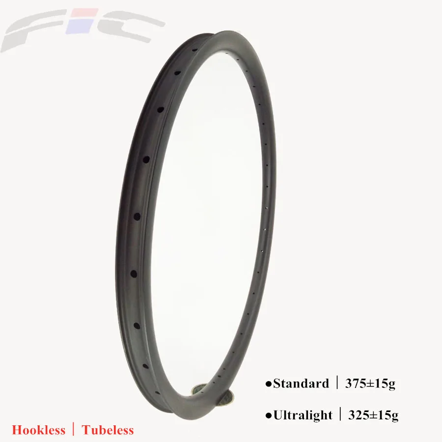 29er XC обод 32 мм широкий карбоновый hookless обод для горного велосипеда 28 мм Глубокий с внутренним 27 мм широкий UD матовый 24h 28h 32h пробный обод велосипеда 29 дюймов диски