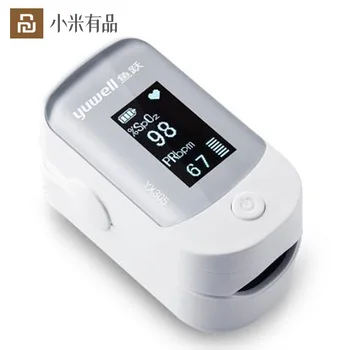 

Youpin Blood Oximeter Finger Clip Type Household Pulse Oximeter Heart Rate Monitoring Heartbeat Blood Oxygen Saturation Detector