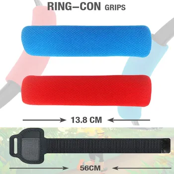 

For Nintend Switch Joy-con Ring Fit Adventure Game Anti-Slip Ring-con Grips Cover Protector and Adjustable Leg Fixing Strap Band