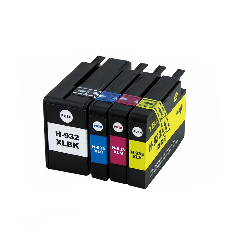1 комплект чернильных картриджей 932 933 для HP 932932 932XL 933XL Officejet 6100 6600 6700 7110 7610 7612 7510