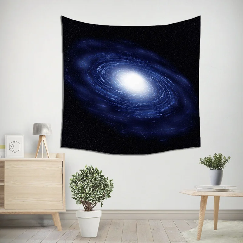 Cosmic Galaxy Black Hole Tapestry Home Decor Background Tapestry Outdoor Beach Blanket