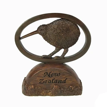 

Handmade Painted New Zealand Chicken Bird Resin Crafts Creative Home Decortion Tourism Souvenir Gift