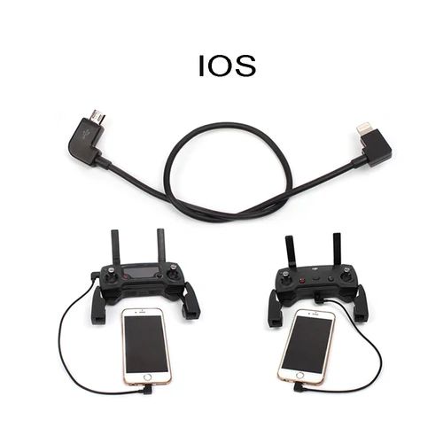 데이터 케이블 OTG 원격 컨트롤러-전화 태블릿 커넥터 마이크로 USB 유형 C IOS 확장 DJI Mavic Mini/MINI SE/Pro/Mavic 2 용 3