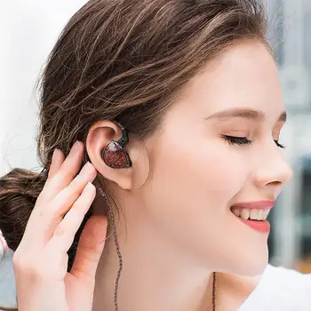

KZ-ES4 In-Ear Headset Universal Circle Iron Stereo Bass Headset Portable Wired Headset hybrid technology cool headset