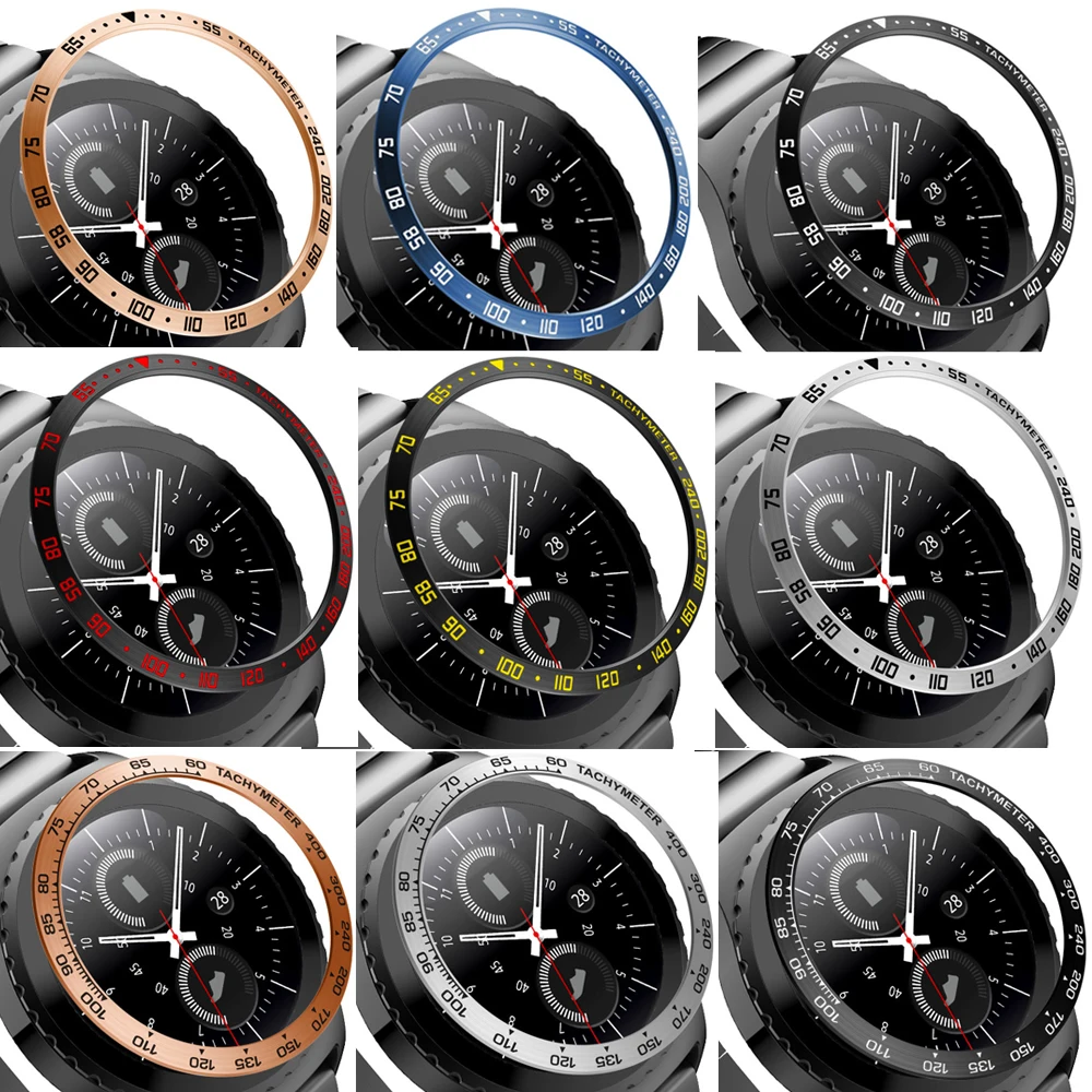 Металлический Чехол-кольцо для смарт-часов Samsung Gear S2 | Электроника