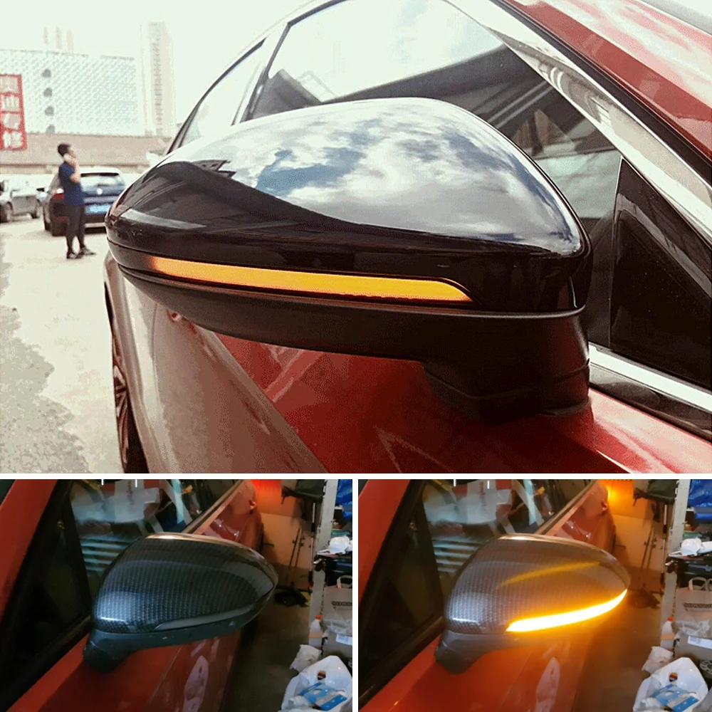 

For VW Passat B8 Variant Arteon Dynamic Blinker LED Turn Signal Light Mirror Indicator Sequential 2016 2017 2018