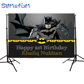 

Zy283 Batman photography background dark city building superhero backdrops photocall boda photo studio photozone vinyl 220x150cm