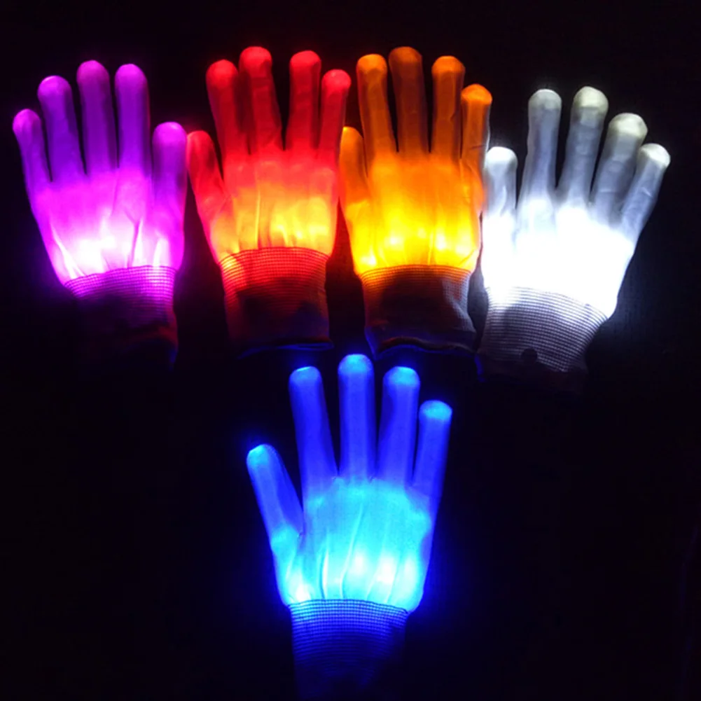 

LED Luminous Gloves LED Flash Lighting Colorful LED Party Goods