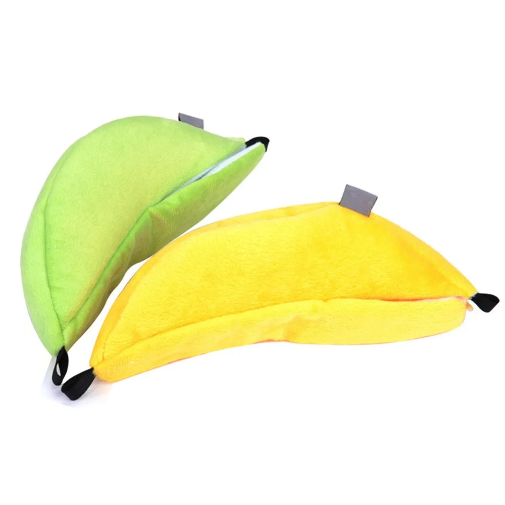 Banana Hamster Rat Bed Hanging House Hammock Bunk Bed House Toys Cage For Sugar Glider Hamster Small Animal Bird Pet Supplies Banana Hamster Rat Bed Hanging House Hammock Bunk Bed House Toys Cage For Sugar Glider Hamster Small Animal Bird Pet Supplies