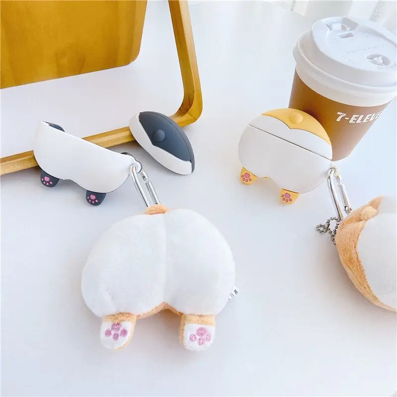 3D чехол для наушников для Airpods Pro чехол силиконовый чехол сумка Мультяшные наушники/Earpods чехол для Apple Air pods Pro 3 зарядная коробка