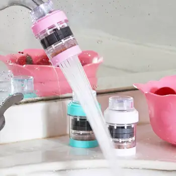 

Healthy Medical Stone Magnetized Faucet Mount Water Purifier Filters System for Kitchen Bathroom Fits Standard Faucets Home