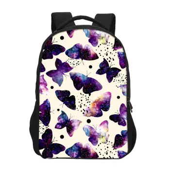 

2020 Hot Designer School Laptop Backpacks Fashion Butterfly Printing Women Bookbags Girls Travel Mochila Casual Shoulder Bags