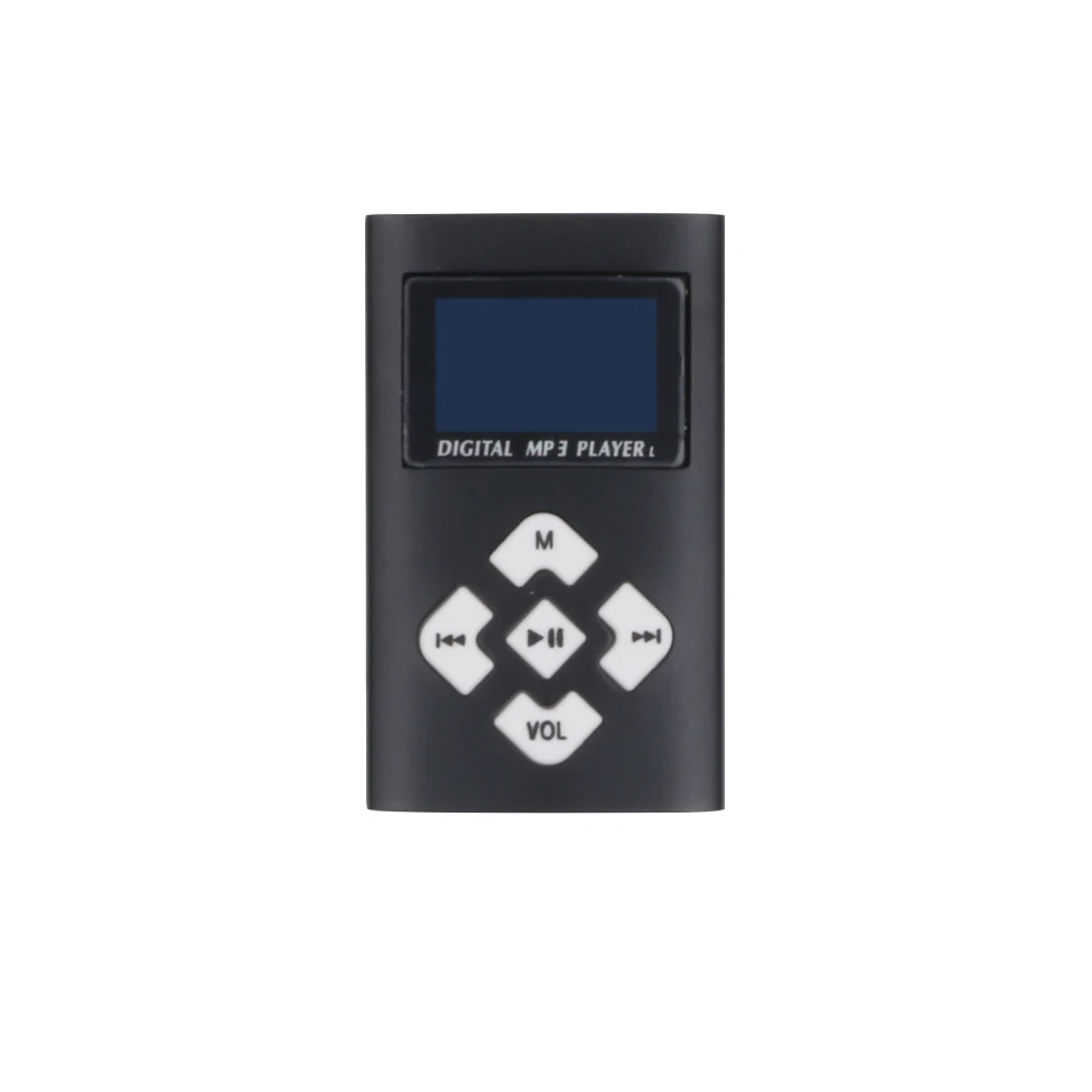 HIFI USB мини MP3 музыкальный плеер ЖК-экран Поддержка Micro TF карты mp3-плееры+ наушники