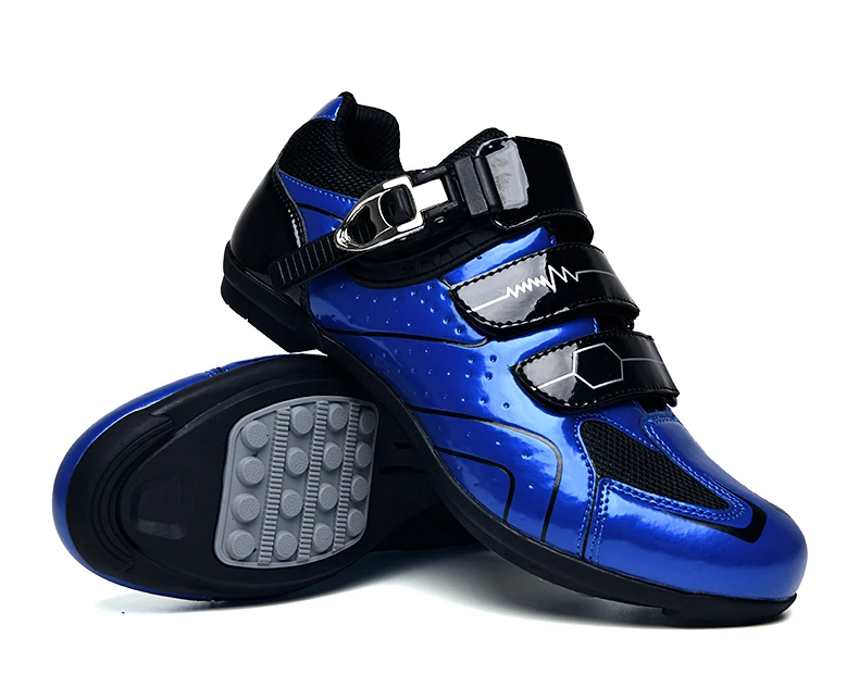 Outdoor Professional Cycling Shoes MTB Breathable Non-Locking Racing Road Bike Shoes Men Sneakers Non-Slip Cycling Bicycle Shoes