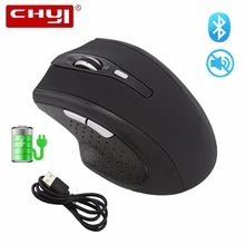 CHYI Bluetooth перезаряжаемая беспроводная эргономичная компьютерная мышь 6 кнопок оптическая компьютерная игровая мышь Mause Бесшумная 3d Arc мышь для Mac ноутбука