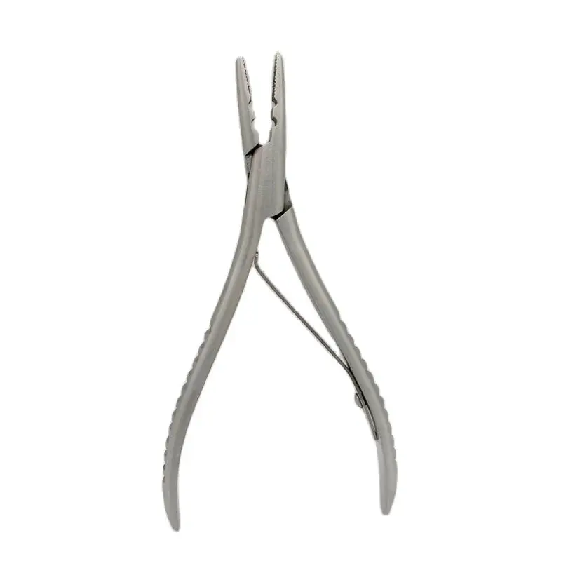 Hair Extension Pliers 7 inch Clamp with two holes Keratin Hair Extensions Removal Tools 1 PC