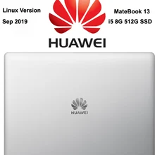 Элегантный ноутбук HUAWEI MateBook 13 дюймов ноутбук ПК с Linux O.S i5 8 Гб Ram 512 ГБ SSD Geforce 2 Гб выделенная графическая карта