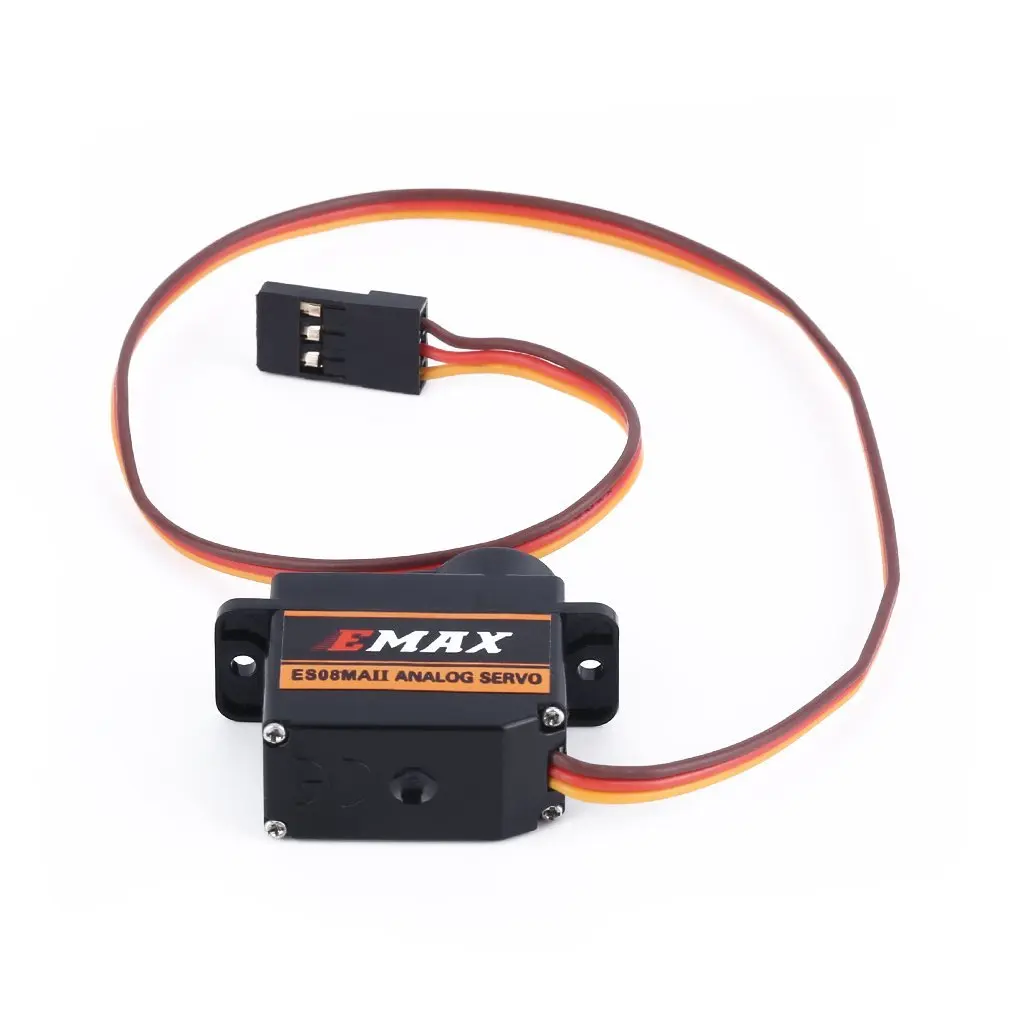 EMax ES8A II мини микро Высокочувствительный сервопривод для 3D радиоуправляемый самолет вертолет изысканно разработанный прочный