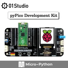 01Studio Raspberry Pi Pico Dual-Core ARM a Low-Cost High-Performance Microcontroller Board with Flexible Digital Interfaces