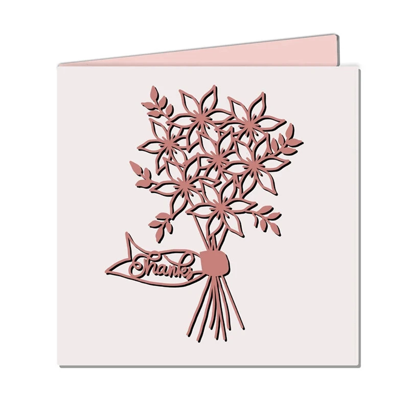

Naifumodo Flower Dies Bouquet Metal Cutting Dies for Card Making Scrapbooking Dies Embossing DieCut Stencil Craft New 2019 Dies