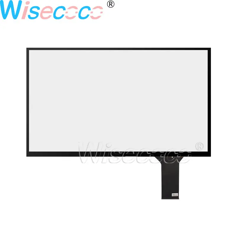 Wisecoco 15,6 дюймовый емкостный сенсорный экран дигитайзер Датчик USB plug and play 10 точечный сенсорный Универсальный