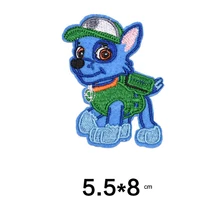 Детские нашивки с вышитыми героями мультфильмов