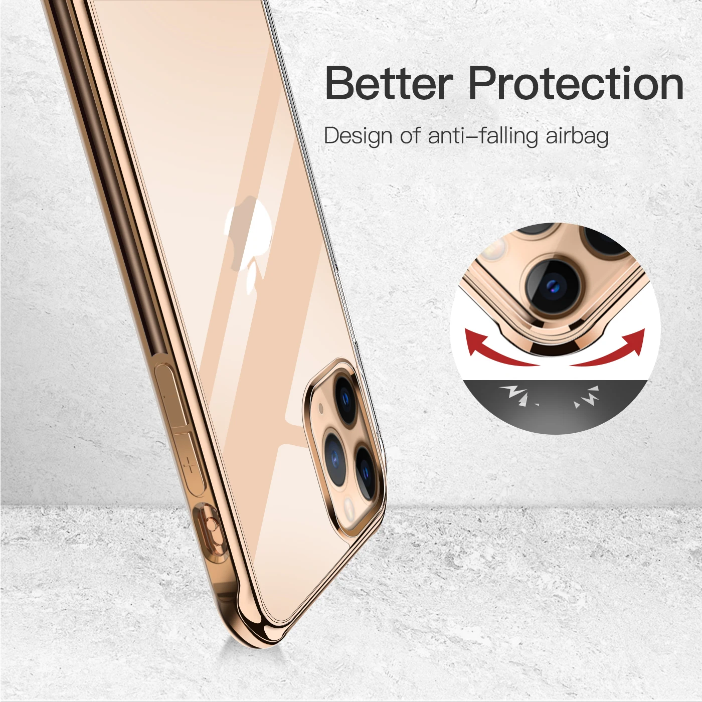 Роскошный прозрачный ТПУ чехол для iPhone 11 Pro Max XS XR 7 8 Plus хромированные Чехлы для телефона с покрытием мягкий гелевый Чехол из ТПУ для iPhone 11 Pro Max