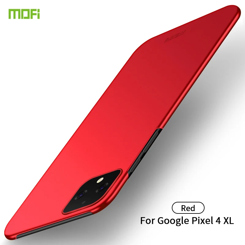 MOFi для Google Pixel 4 XL чехол для ПК Жесткий Роскошный защитный чехол для Google Pixel 4 XL Fundas Phone Shell - Цвет: Красный