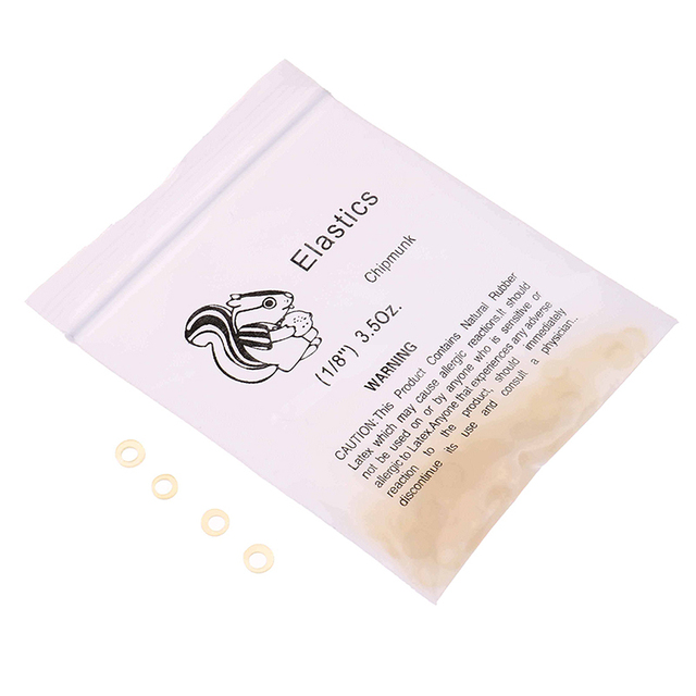 Dentist Products Dental Orthodontic Rubber Bands Latex Braces 4 Sizes For Choice