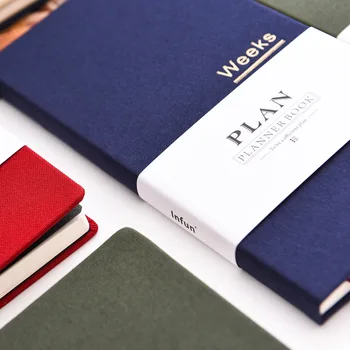 

72 Sheets Weekly Planner Note Book Bullet Journal Travelers Notebook A6 Notepad Agenda Papeterie Libreta Notatnik Stationery